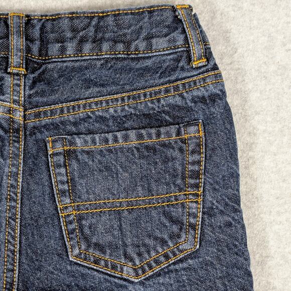 OshKosh B'gosh Fleece Lined Jeans Toddler 5T Dark Wash Adjustable Waistband - Picture 4 of 8